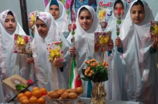 جشن تکلیف پیش دبستانی و دبستان دخترانه مهر کوهدشت