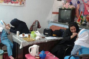بهداشت دهان و دندان دانش آموزان مدرسه ابتدایی مهر – شهرستان کوهدشت
